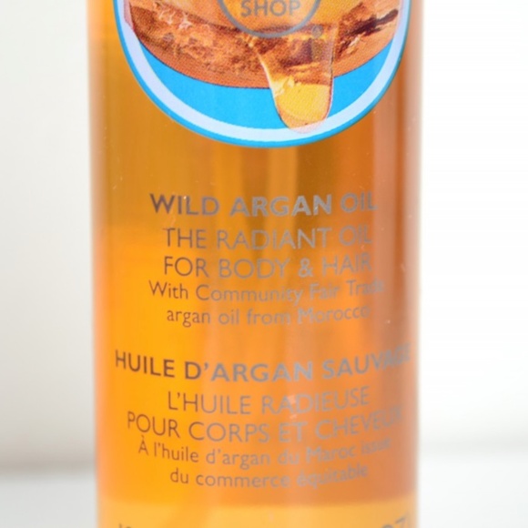 The Body Shop Wild Argan The Radiant Oil for Body & Hair 4.2 oz 125 ml Rare NEW - Picture 6 of 7